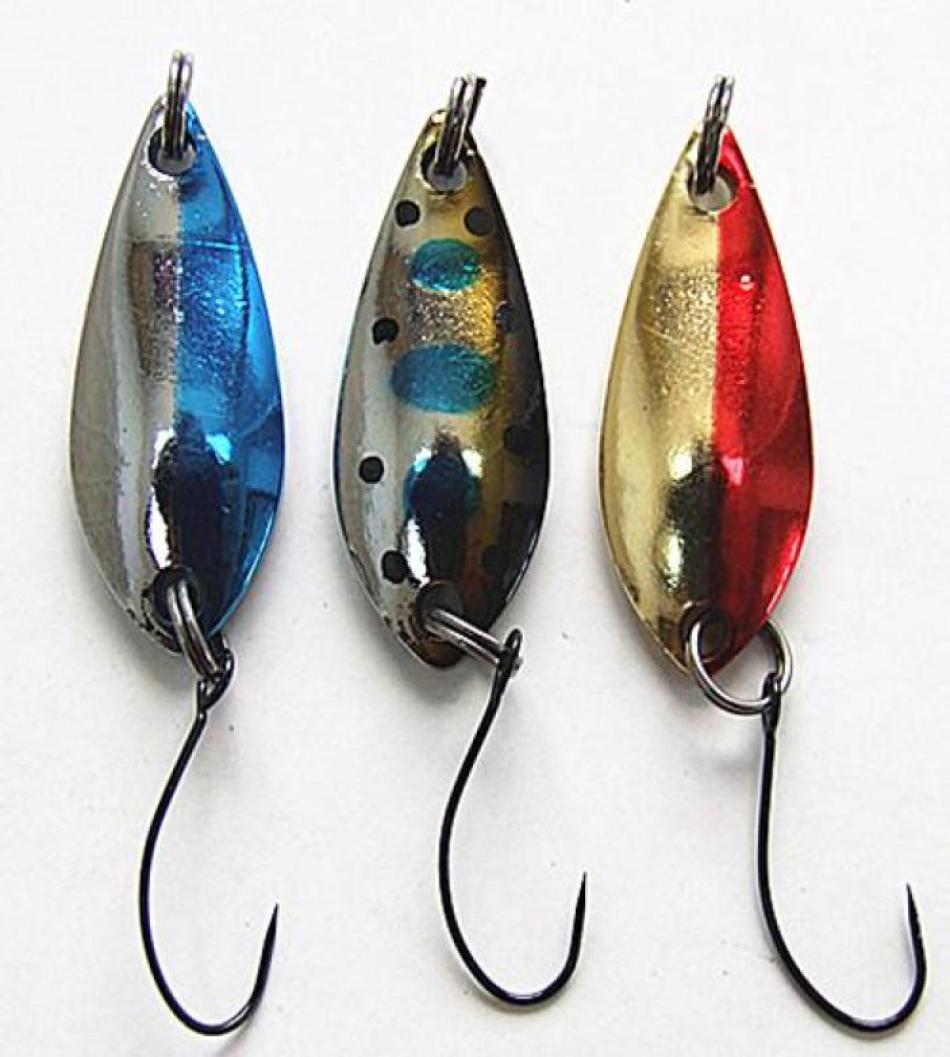 

Spoon Lure spoon Bait Fishing Lure Metal Bait False Bait Fishing Tackle Single Hook Two Size 25g 5g For salt or fresh water fish 3838006