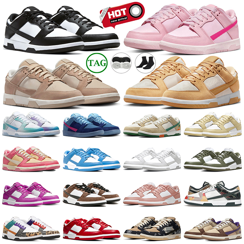 

Panda Low Men Women Running Shoes Jarritos Jewels Triple Pink Sanddrift Setsubun Unlock Your Space Gold Suede Grey Fog GAI trainers sneakers outdoor shoe
