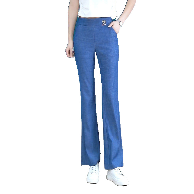 

2023 summer Korean style Harem black mom jeans streetwear clothing cargo y2k pants joggers women cargo gothic tencel