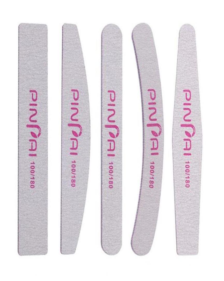 

Mix Sandpaper Nail File Lime 100180 Double Side Sanding Buffer Block Set Grey Nail Files For UV Gel Polish Manicure Tool7795658