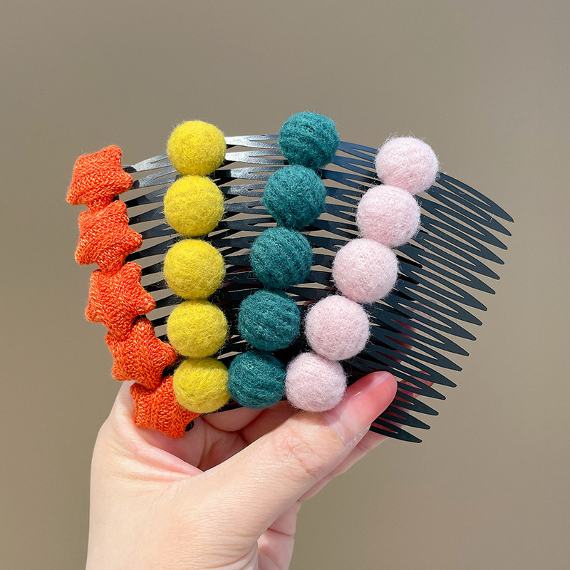 

Fashion blogger designer jewelry Hair Shattering and Sorting Tool: Liu Haipin Hair Clip accessories Barrettes hair wholesale FJ31