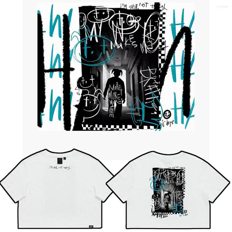 

Women' T Shirts J-HOPE Shirt Jack In The Box Men Women Summer Short Sleeve Kpop Fans Tees Jhope_Arson, As shown1