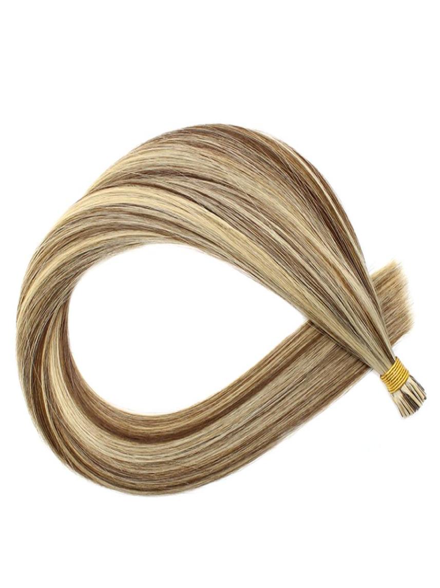 

Hair factory whole I tip hairs 1gstrand 100strands piano color 27613 Stick tip human hair extensions6516719