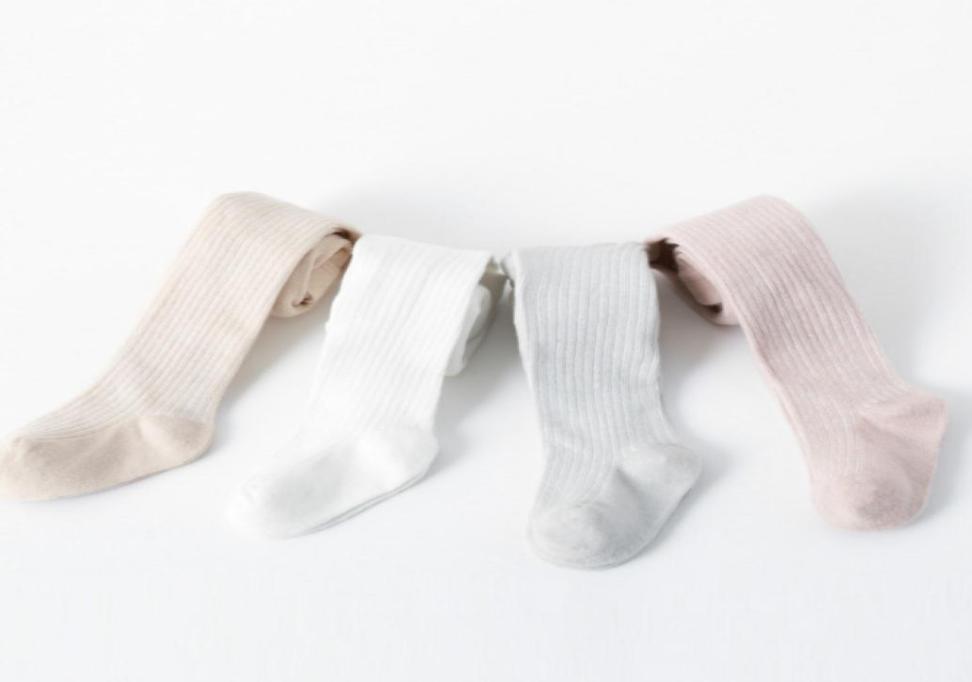 

INS Children pantyhose kids vertical knitted tights baby girls lace hollow breathable leggings children cotton princess bottoms F96235197, Pink