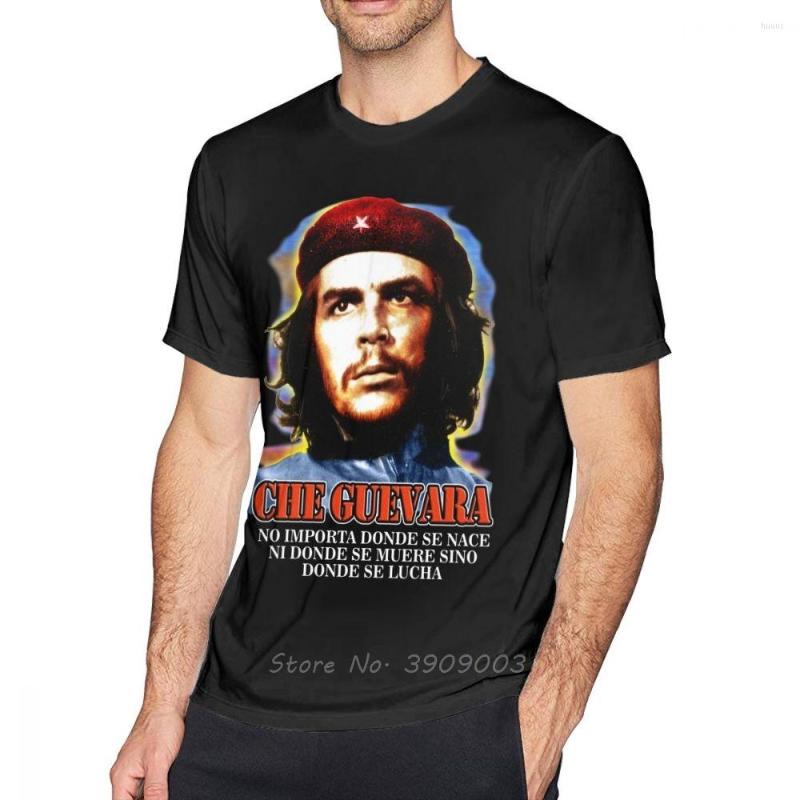 

Men's T Shirts Che Guevara Shirt T-Shirt Male Funny Tee Print Big Short Sleeves Percent Cotton Beach Tshirt, Black