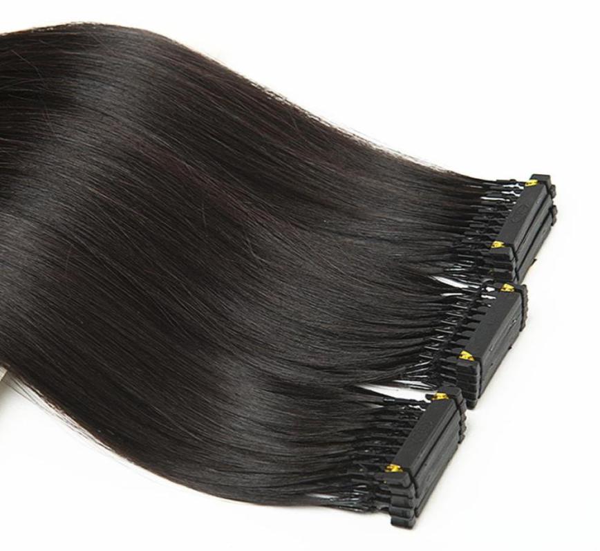 

6D Hair Extension Clip In Virgin Human Cuticle Aligned Can Be Restyled Dyed Bleached Natural Color Silky Straight 28quot37298996024916