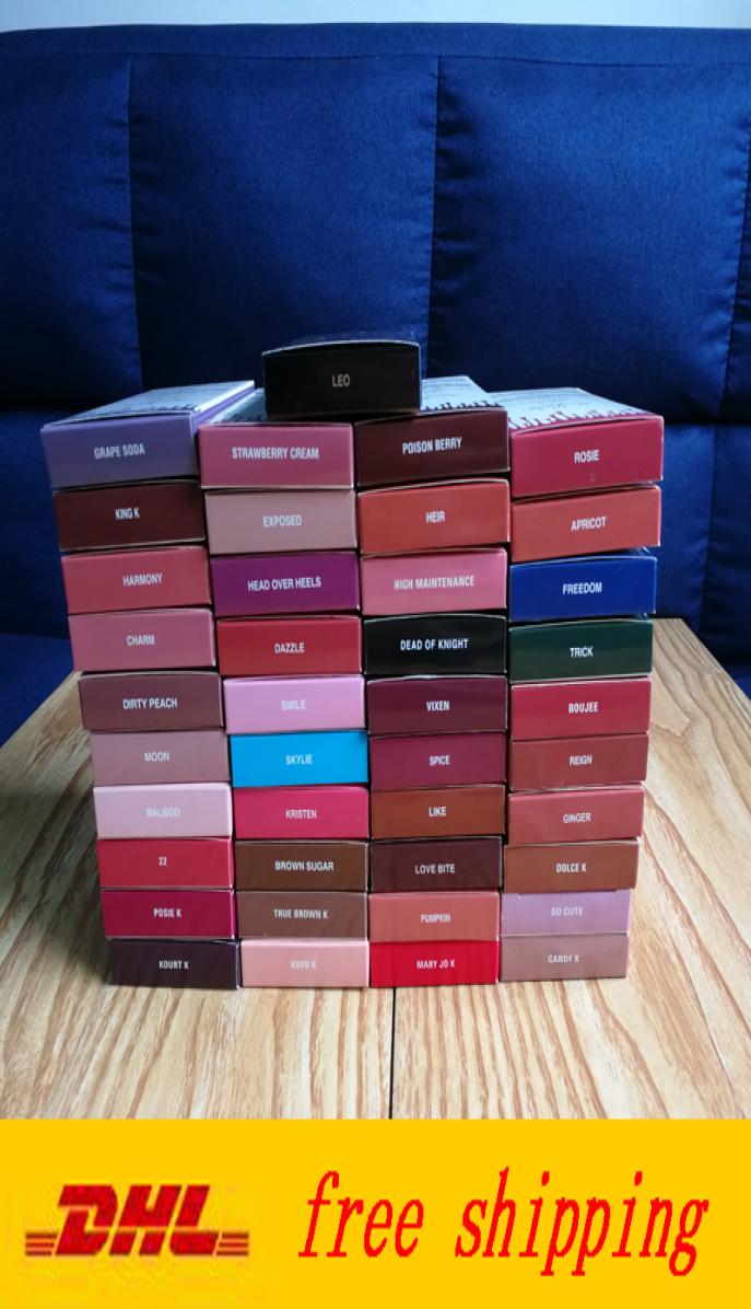 

Top Quality Makeup Lips Kit Matte Lips Gloss 38 Colors Matte Velvet Liquid Lipstick Lip Liner Beauty Making Up Cosmetic Fast 8462875, Mixed color