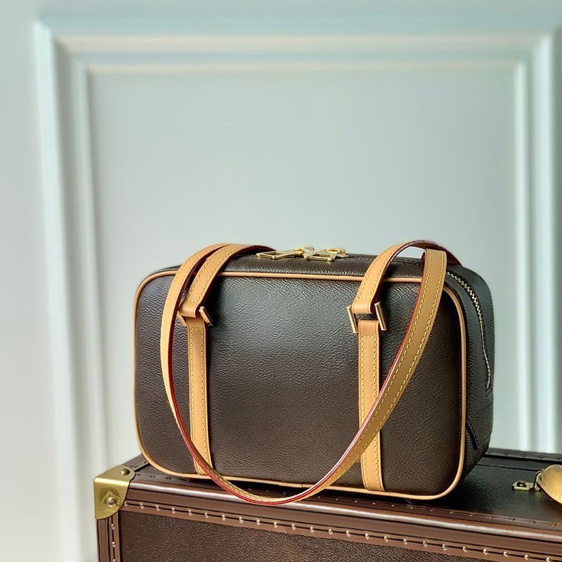 

Designer Shoulder Luxury Handbag Crossbody bag leather Genuine Box knockoff Delicate bag Women bag With 26CM YL212, M46321
