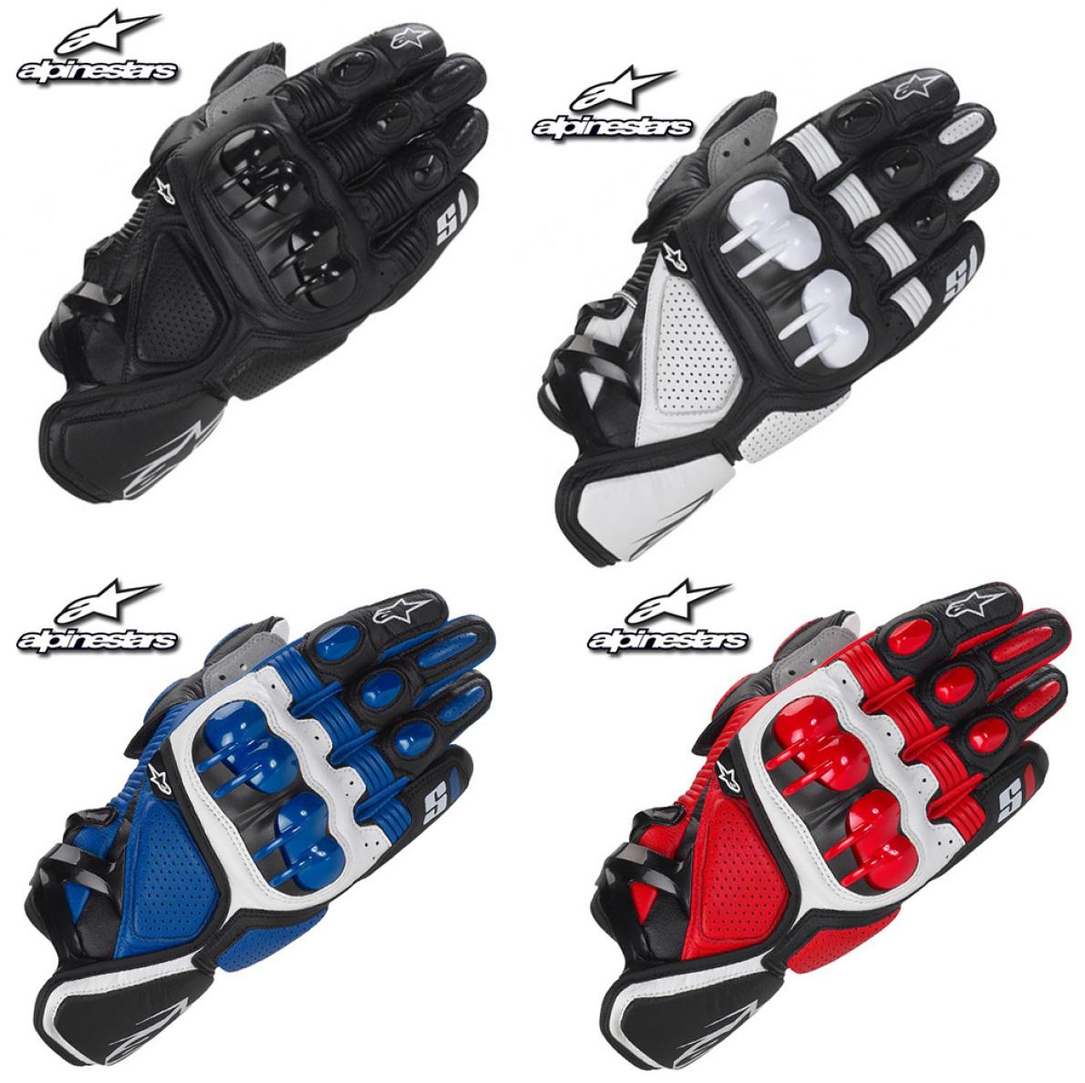 

Alpine stars S1 Waterproof Touchscreen Cross racing rcycle ATV Downhill Cycling Riding antifall Sheepskin soft Leather Gloves5693243, Black
