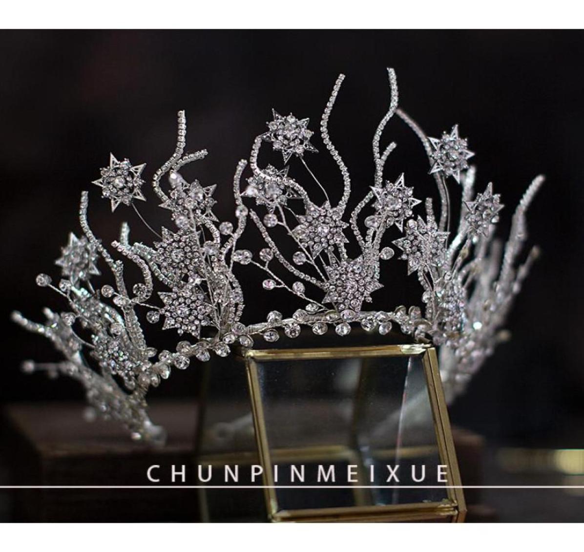 

Headpieces Diadem Girls Quinceanera Party Tiaras Crystal Bridal Rhinestone Crown Hair Ornament Hairband Wedding Accessories3832800