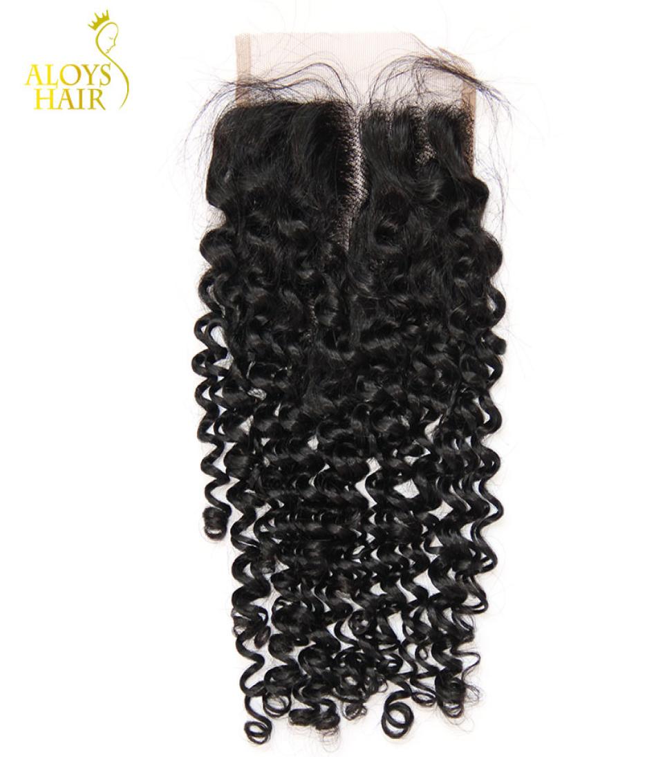 

Grade 7A Unprocessed Indian Virgin Human Hair Closure Part Middle Part Kinky Curly Lace Top Closure Indian Curly Hair Closure5988700
