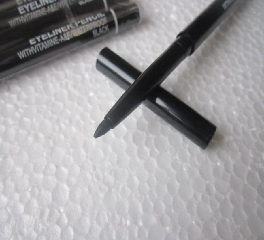 

new makeup eyeliner pencil with vitamine aewaterproof black 60pcslots9731771