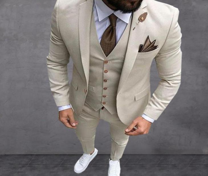 

Latest Coat Pant Designs Beige Mens Suit Prom Tuxedo Slim Fit 3 Piece Groom Tuxedos Wedding Suits For Men Custom Blazer Terno Masu7782446, Royal blue
