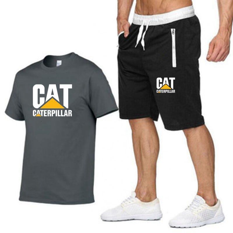 

Men' Tracksuits Men' T-shirt Shorts Suits Casual T Shirts Sport Set Letter Printed Short Sleeve Top Cotton Tracksuits Stree 230628