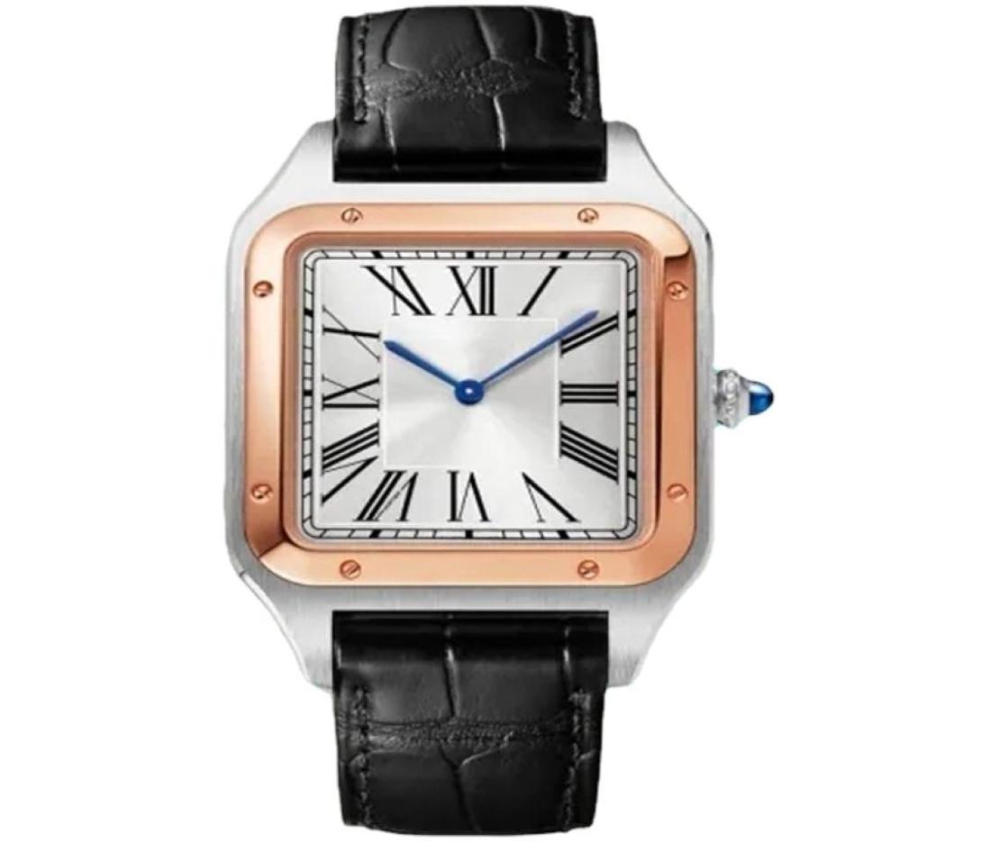 

women watch quartz mens couple gold black white lover leather4994074, Split