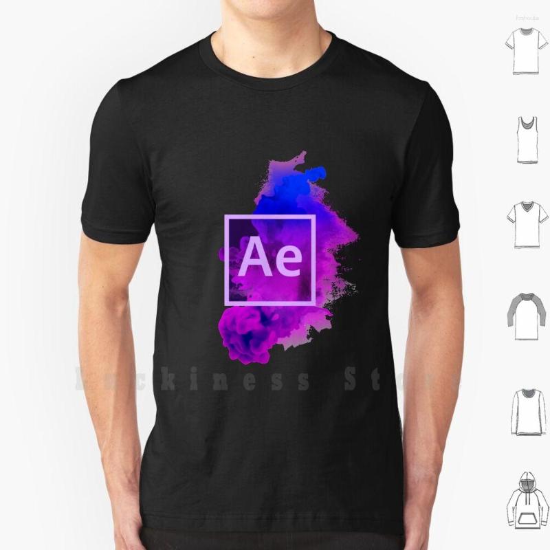 

Men's T Shirts Adobe After Effects Shirt 6xl Cotton Cool Tee Ae Pc Purple Smoke, M-tee-purple