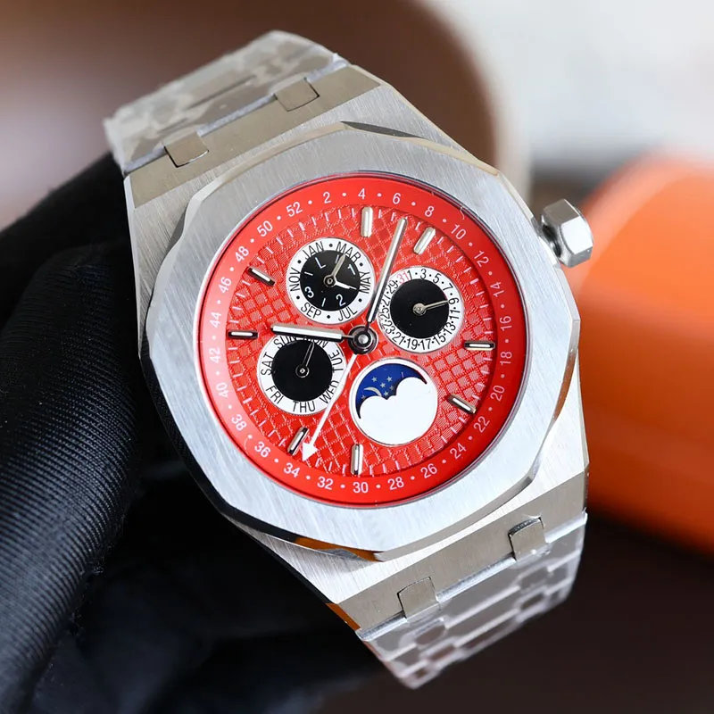 

Watch Automatic Mechanical Movement Men Designer Wristwatch 41mm Business Wristwatches Stainless Steel Sapphire Waterproof Montre De Luxe