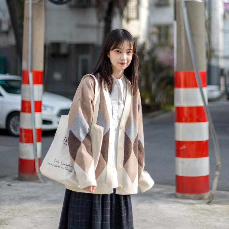 

Women's Knits Knitwears Women Sweater Loose Knitting Cardigan Coat Gentle Wind Leisure, Green
