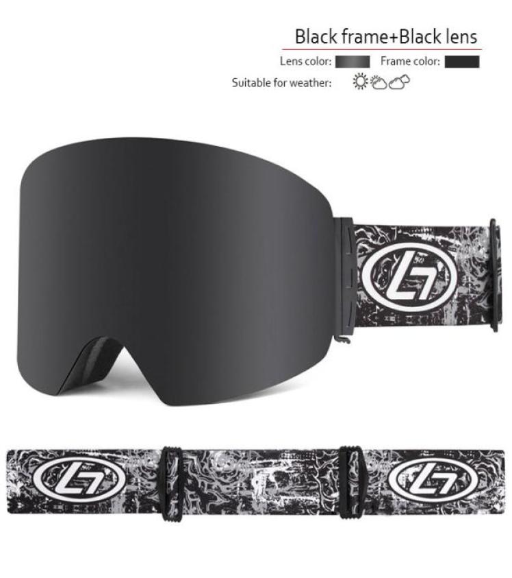

Ski Goggles Double Layer polarized Lens Hiking Ski Antifog UV400 Snowboarding Goggles Ski Glasses Winter Outrdoor Snow Windproof 7942834