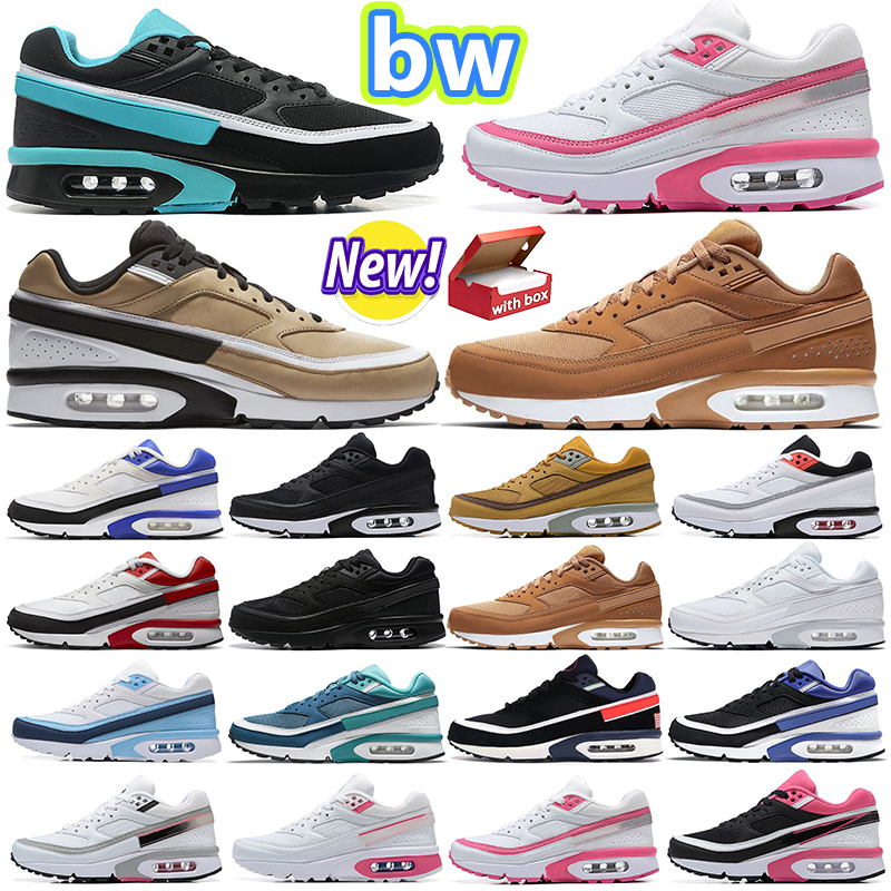 

designer shoes og bw running shoes mens trainers Marina Persian Black White Violet Dark Green Vachetta Tan Pure Platinum men women Athletic outdoor sports sneakers, Sku_40-45 violet(31)