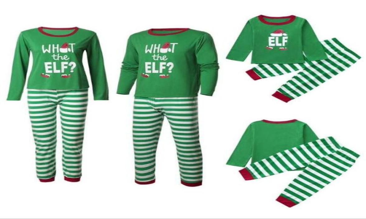 

Family Matching Christmas Pajamas Two Pieces Set Red Letters Reindeer Tree Snow Print Desig Nightcloth Pyjamas Sleepwear For Men W5058732