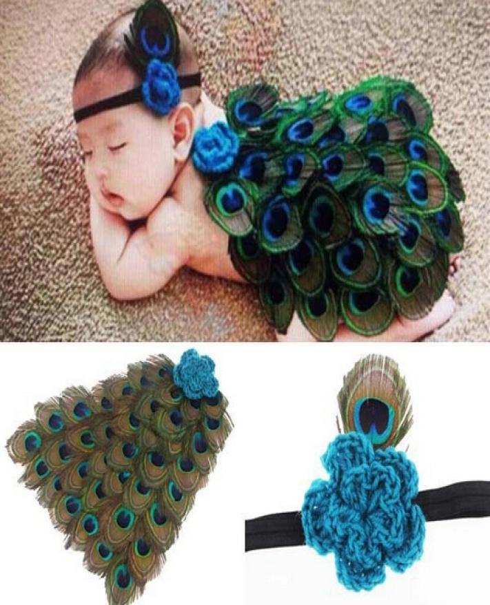 

Baby Peacock cloak Costume Set Newborn Pography Props Peacock Feather Cape with Headband Crochet Animal Set3615033, Red