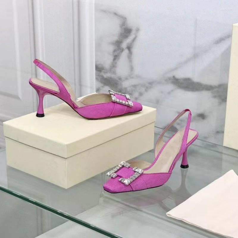 

Dress Shoes AL60472 Women High Heels 2023 Style Fashionable Women's, Rosy red