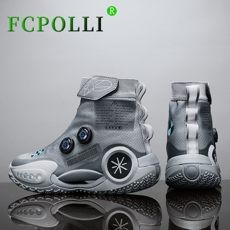 

Dress Shoes 2023 Unisex Basketball Training High Top Outdoor Sport Men Breathable Designer Sneakers Boy Boots 230628, Black