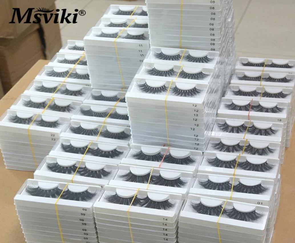 

False Eyelashes Whole Bulk 5D 25mm Mink Fluffy Soft Long Lasting Makeup Tools Package Lashes Extension Beauty Cruelty Eye8844985