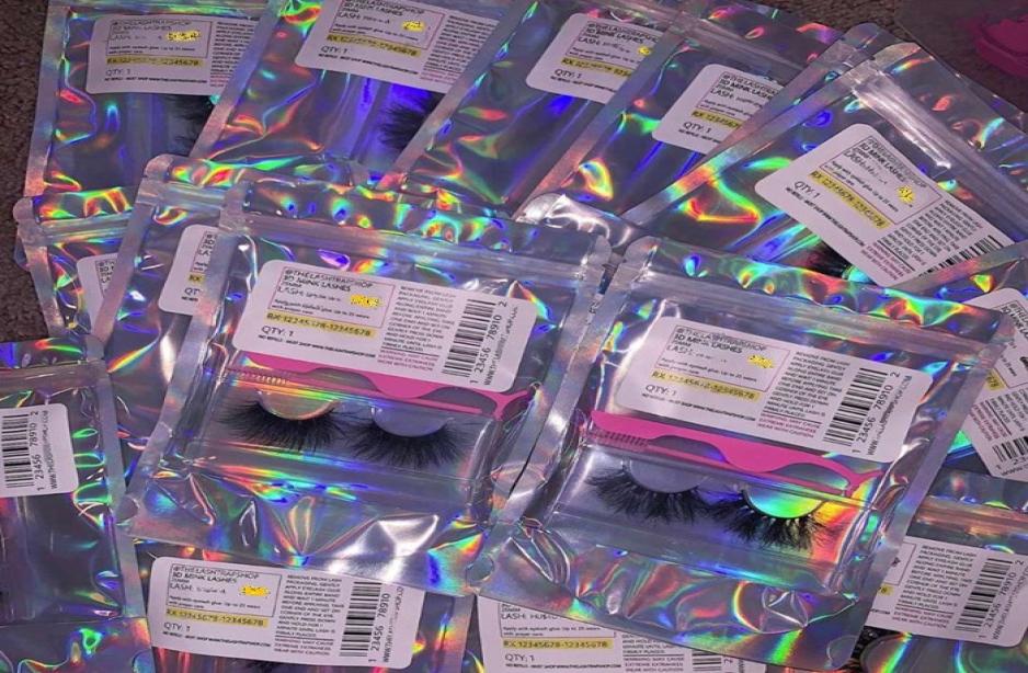 

Pink box packing faux mink eyelash 25mm long silk eyelashes whole makeup eyelash extension cotton band fake eyelash9003114