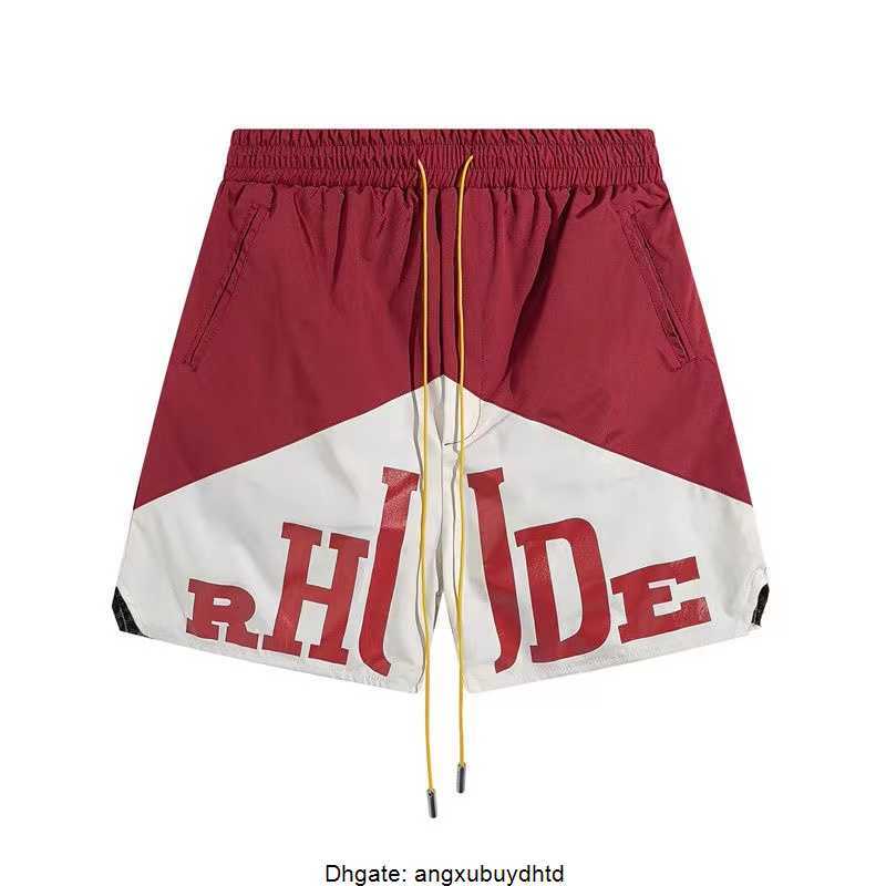 

RHUDE shorts Designer Shorts mens Basketball Short Pants Luxury Summer Beach gym Letter Street Fashion swim trunks, 13