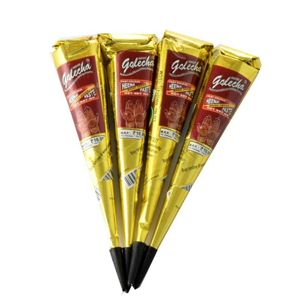 

HENNA Black TATTOO Color Natural Indian Body Art Tattoos Paste Body Drawing Colorful Body Paint Henna Tattoos Supplies 25g1163182