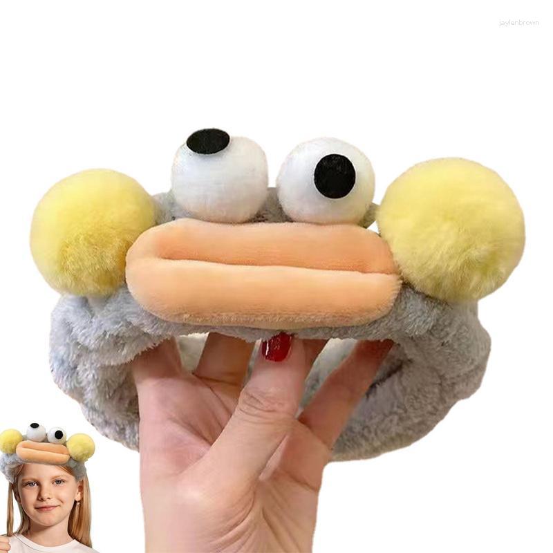 

Bandanas Skincare Headbands Funny Spa Headband For Washing Face Sausage Mouth Women Makeup Cosmetic Facial Shower