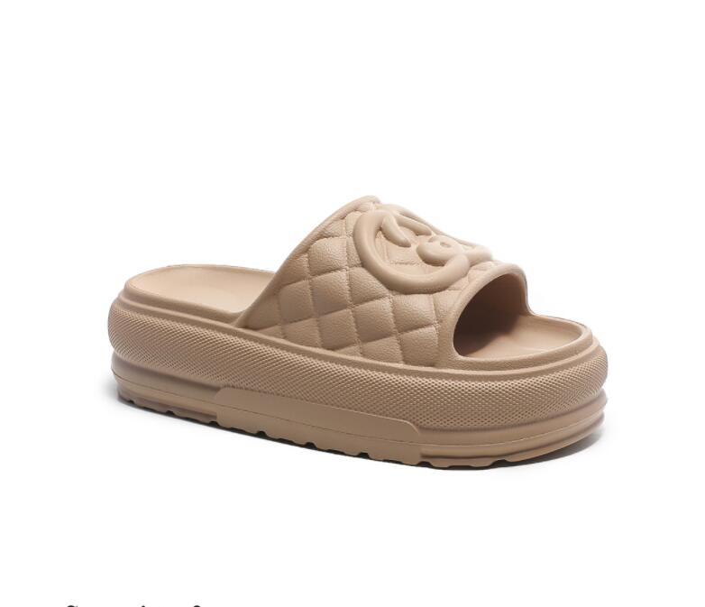 

G Designer Slipper Women Dhgate Fashion Leather Massage G Luxury Mens Slides Home Sandals Shoes, Green