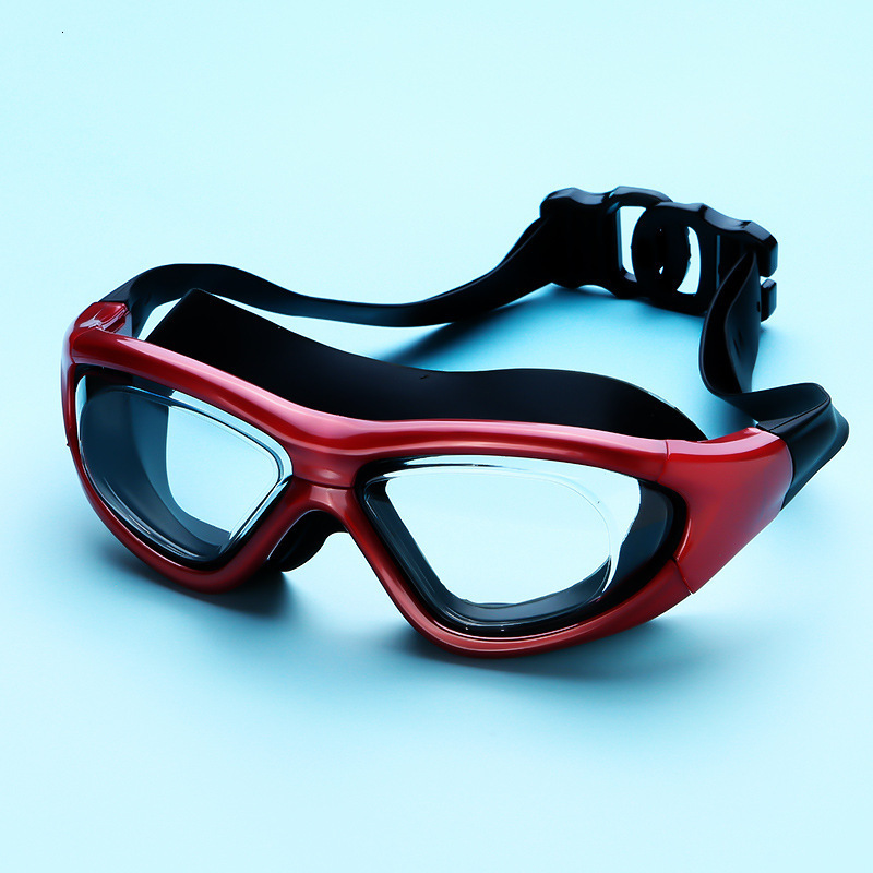 

goggles Professional Waterproof Clear Clens Double Antifog Swim Glasses AntiUV Men Women Adult Swimming Goggles With Case 230629