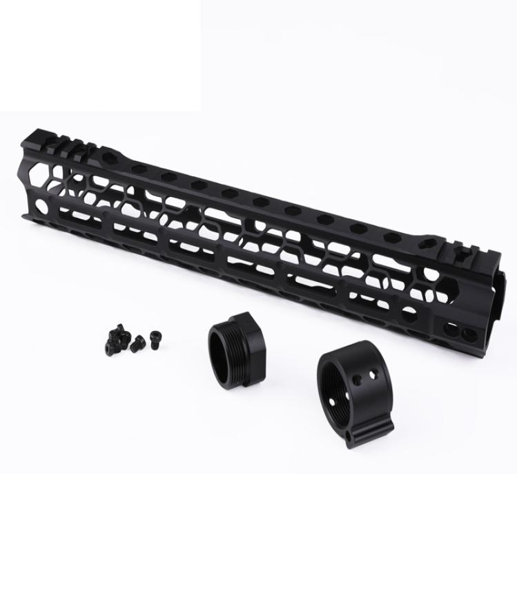 

AR15 M4 Ultra lightweight Float Handguard Tactical Picatinny Rail Base Forend Scope Mount KeymodMLOK 039039950393761059
