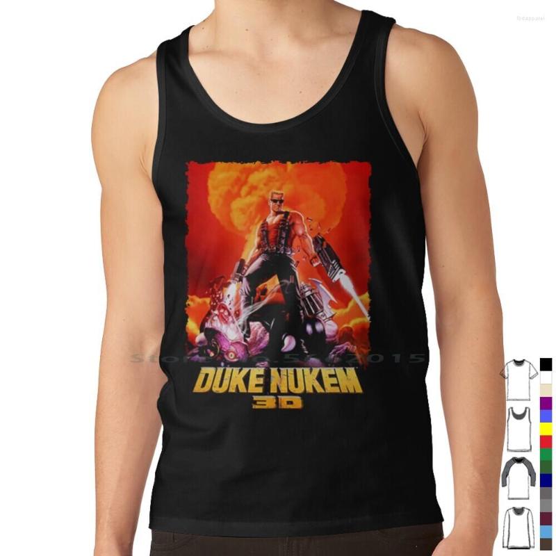 

Men's Tank Tops Nukem Top Pure Cotton Vest The 3d Forever Bombshell Colonial Marines Little Jimmy Captain Dylan Mary, Mtank-gray