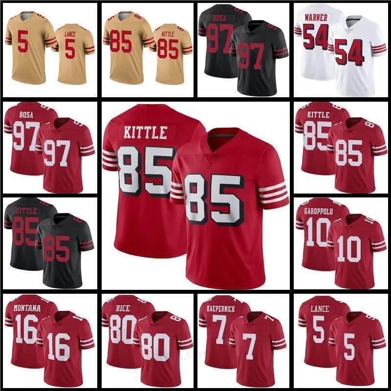 

Football Jersey San Francisco''49ers''nfl''5 Trey Lance 10 Jimmy Garoppolo Embroider, Youth jersey