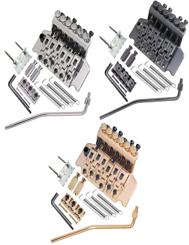 

108mm Double Lock Floyd Rose Licensed Guitar Bridge Set Tremolo System3102333