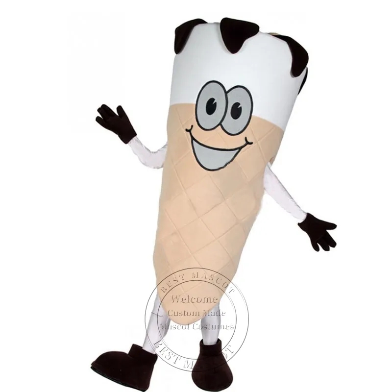 

Delicious Ice Cream Mascot Costume Carnival performance apparel Custom fancy costume Character costumes, As pic