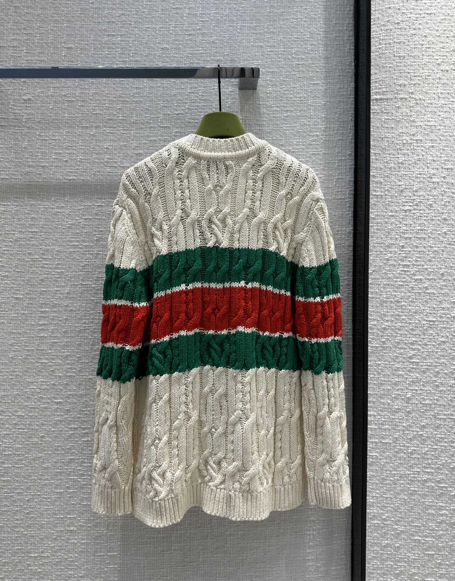 

2023 New Autumn Milan Runway Sweaters V Neck Long Sleeve High End Jacquard Cardigan Women's Designer Tops 0629-6, Picture color