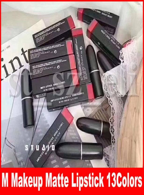 

Brand Matte Lipstick Chili Marrakesh Twig Mocha Diva Lady Danger 13 Colors Rouge Waterproof Lip Makeup Maquillage Lipstick2185286, Mixed color