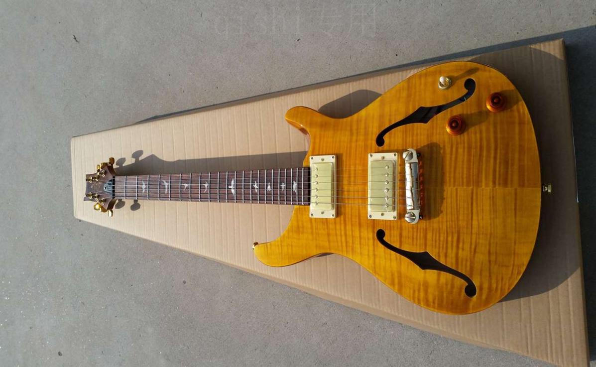 

New arrival hollow body electric guitarchina custom shop made EMS 22 fret you can custom made all kind of guitar3877131