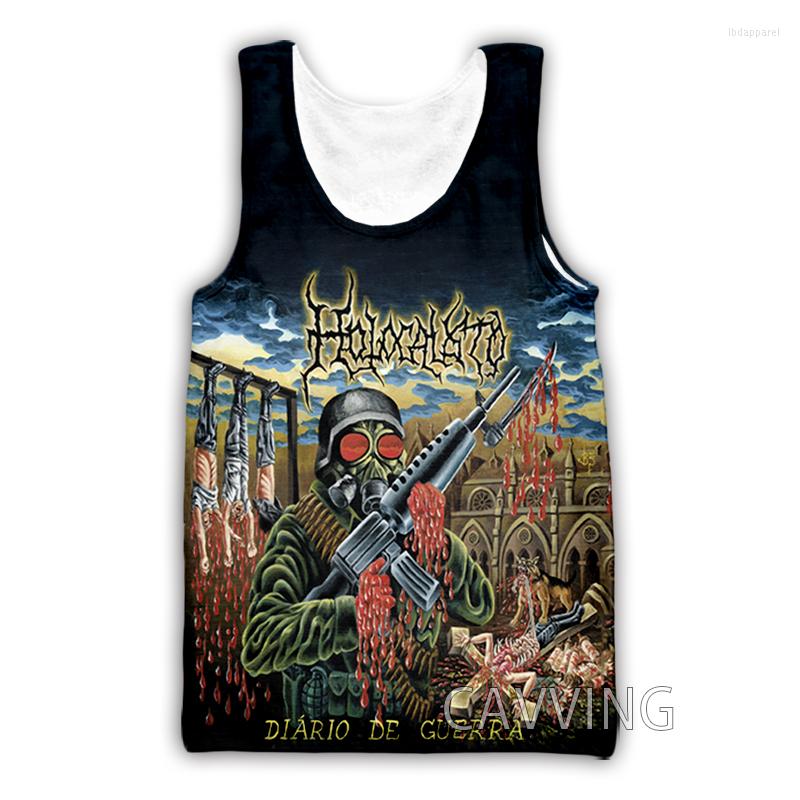 

Men' Tank Tops Fashion Women/Men' 3D Print HOLOCAUSTO ROCK Harajuku Vest Summer Undershirt Shirts Streetwear, 03