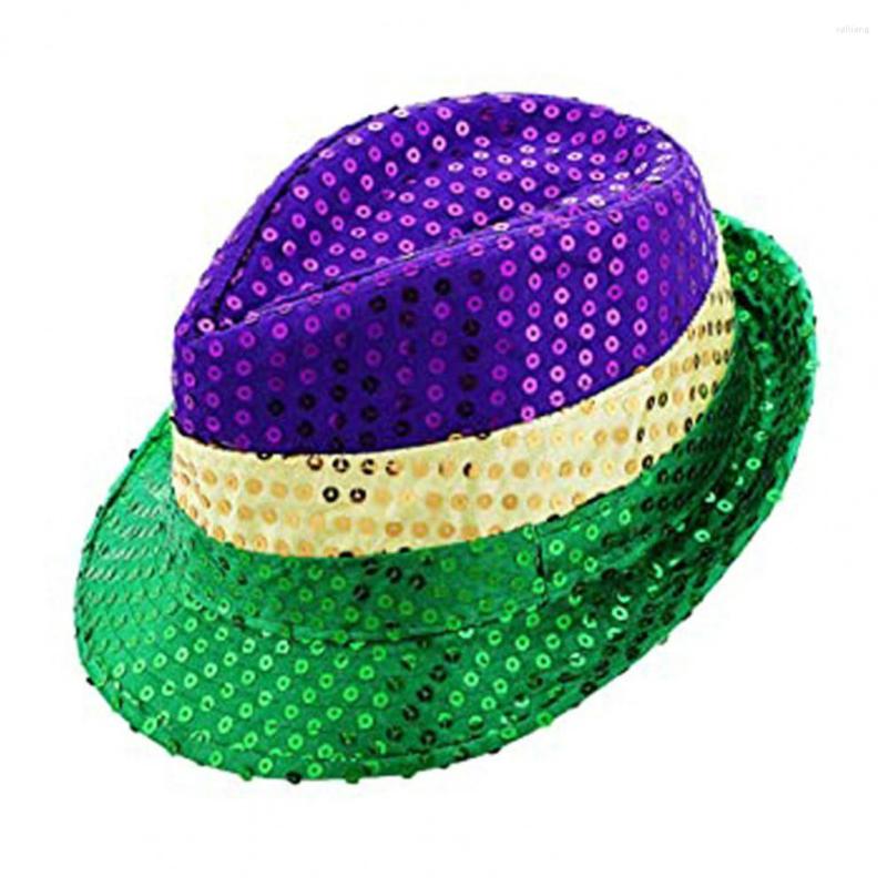 

Berets 3Pcs/Set Unique Chic Shining Men Women Costume Cosplay Hat Eye Covers Hairband Festival Decor Jazz Set Unisex, Adult