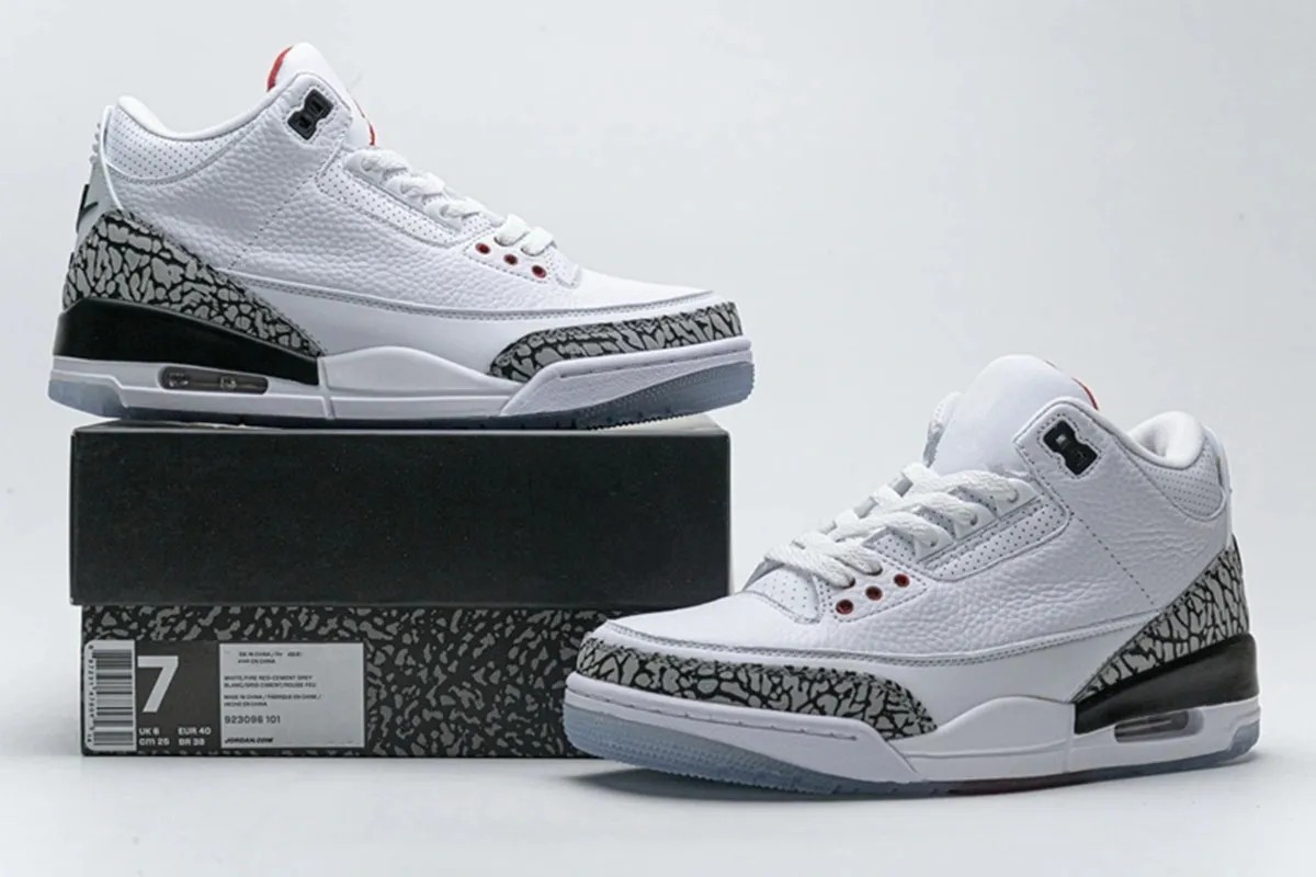 

Authentic High Quality Jumpman 3s Men Women Shoes NRG White Black Cement Designer Basketball Shoes Outdoor Sneakers Size Available Fast Delivery With box