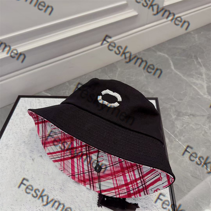 

Designer Bucket Hat Woman Man Wide Brim Bucket Hat Cotton Men And Women Four Seasons Leisure Shading Outdoor Sport Casquette Bonnet Beanie, Black