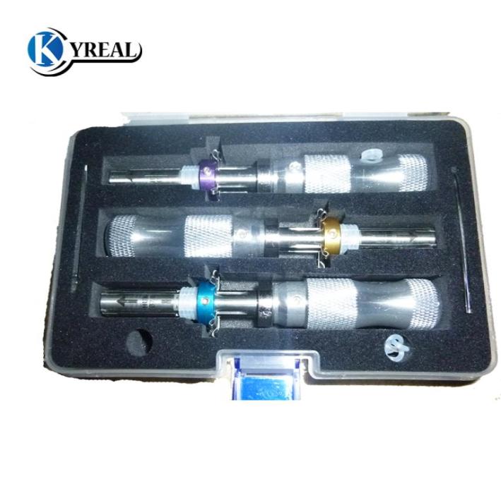 

HUK 3pcsset 7 Pin Advanced Tubular Lock Pick 70mm75mm78mm Lengthened Open LOCKSMITH TOOLS 8558224