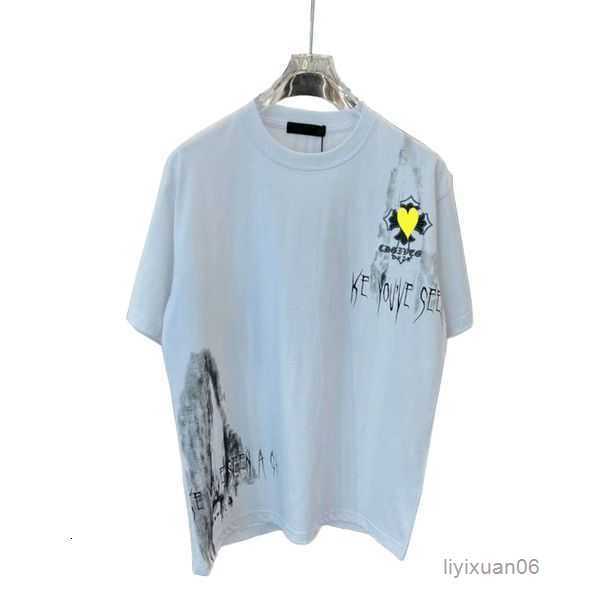 

Mens t Shirt Designer Men Chrome Thirts Heart Ch Letters Short Sleeve Casual Summer Chromees Hearts Tee Clothingnjiy 1 GVRW