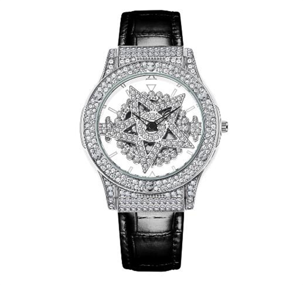 

2023 Fortune Comes with Fortune: Wumangxing Snow Goddess Light Luxury Waterproof Quartz Watch, White